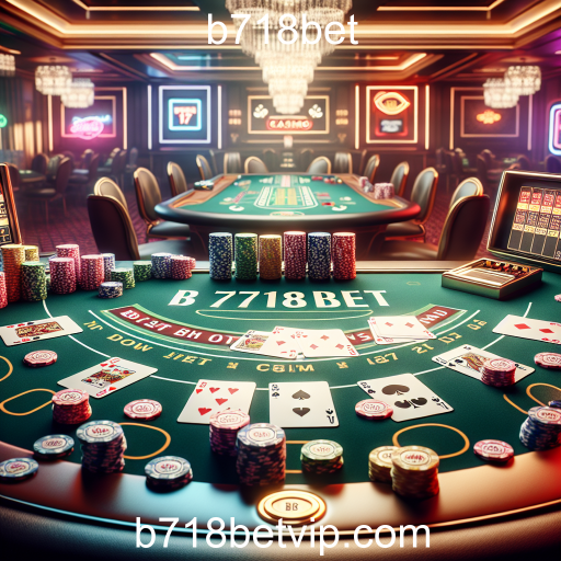Descubra a Emoção do Blackjack no b718bet