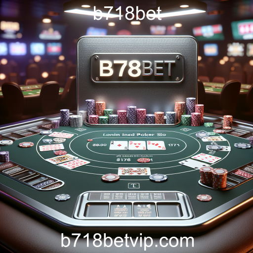 Descubra o Mundo do Poker no b718bet
